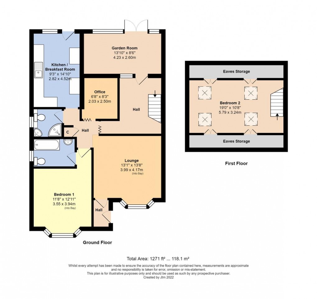 Floorplan for Selwyn Avenue, Littlehampton