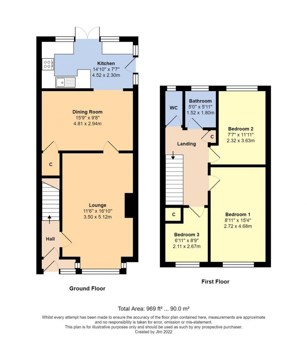Floorplan for Colebrook Road, Littlehampton