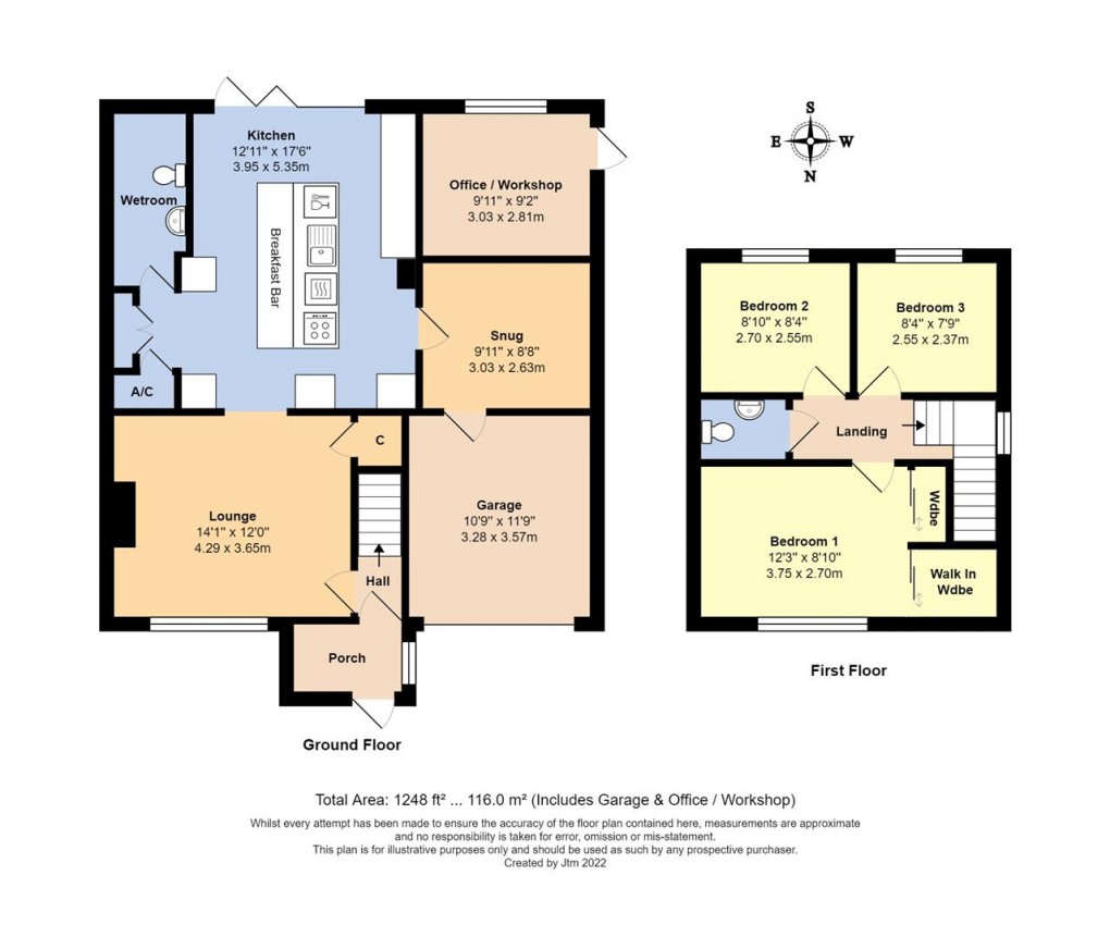 Floorplan for Arundel Road, Poling, Arundel