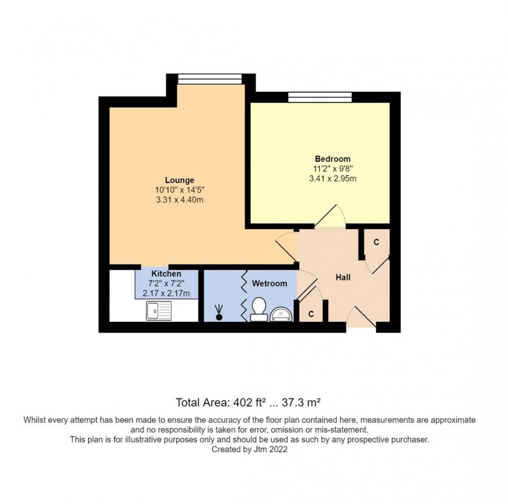 Floorplan for Irvine Road, Littlehampton