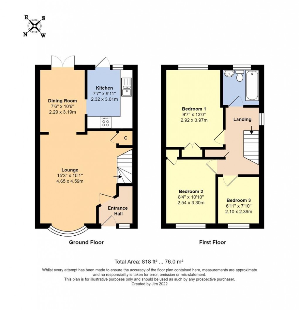 Floorplan for The Cape, Littlehampton