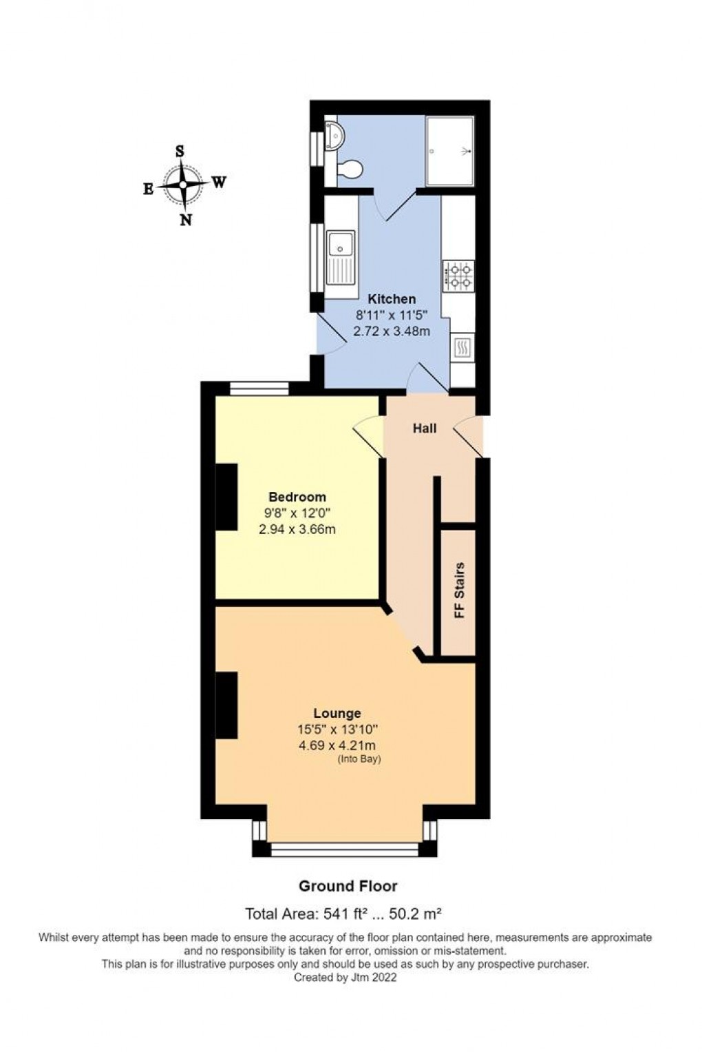 Floorplan for Woodlands Road, Littlehampton