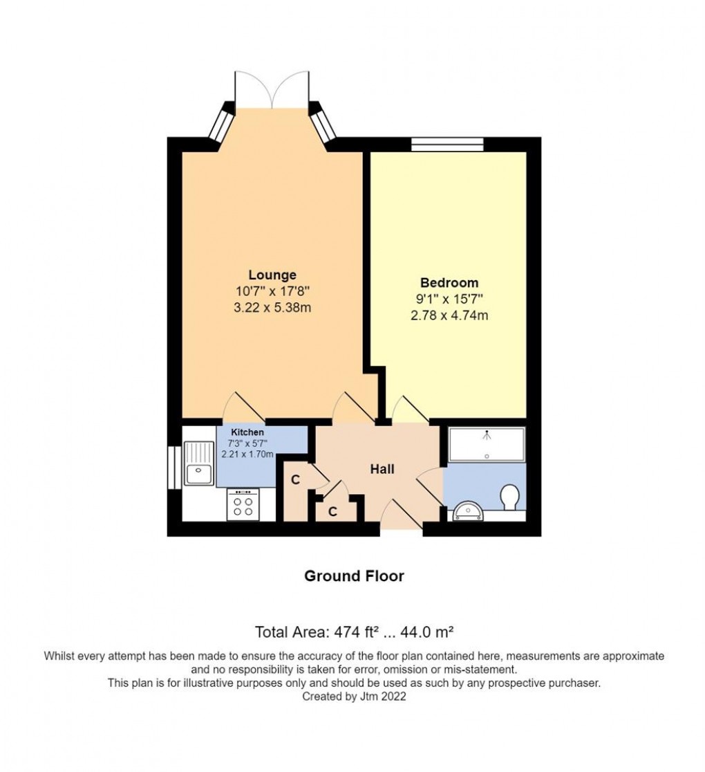 Floorplan for Goda Road, Littlehampton