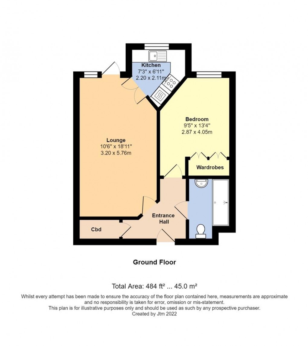 Floorplan for Church Street, Littlehampton