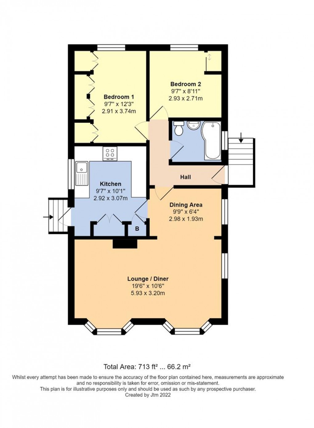 Floorplan for Ford Road, Arundel