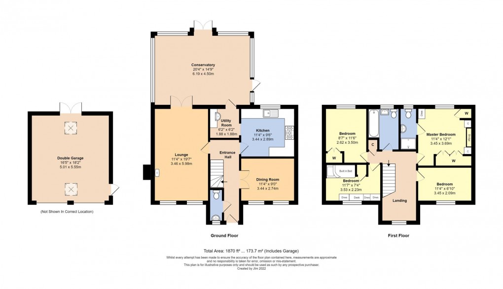 Floorplan for Goldcrest Avenue, Littlehampton