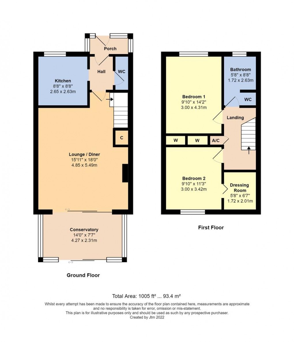 Floorplan for Station Road, Rustington