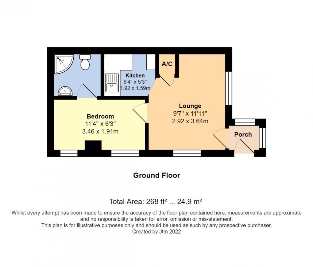 Floorplan for Western Road, Littlehampton