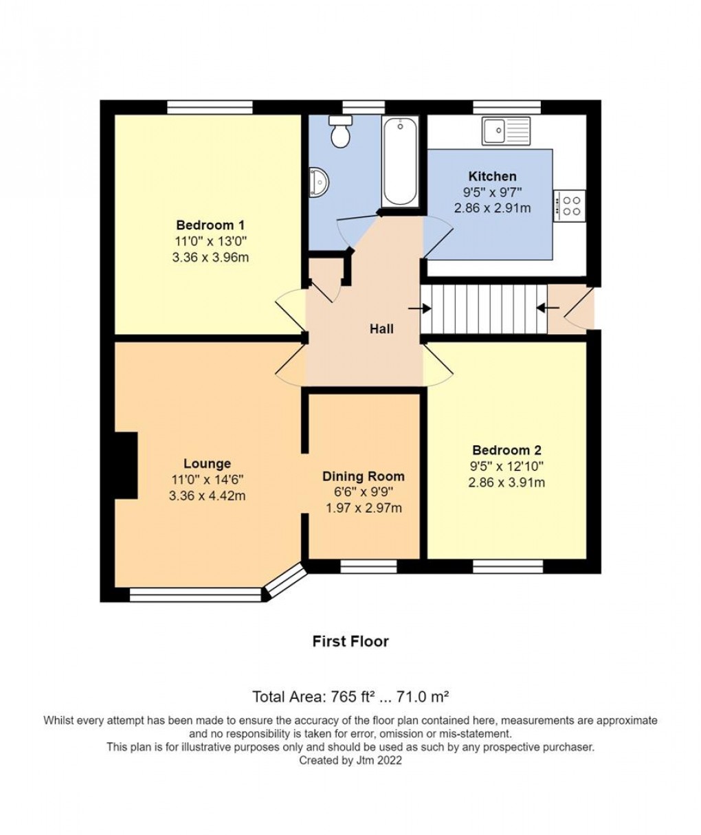 Floorplan for Lansdowne Road, Littlehampton