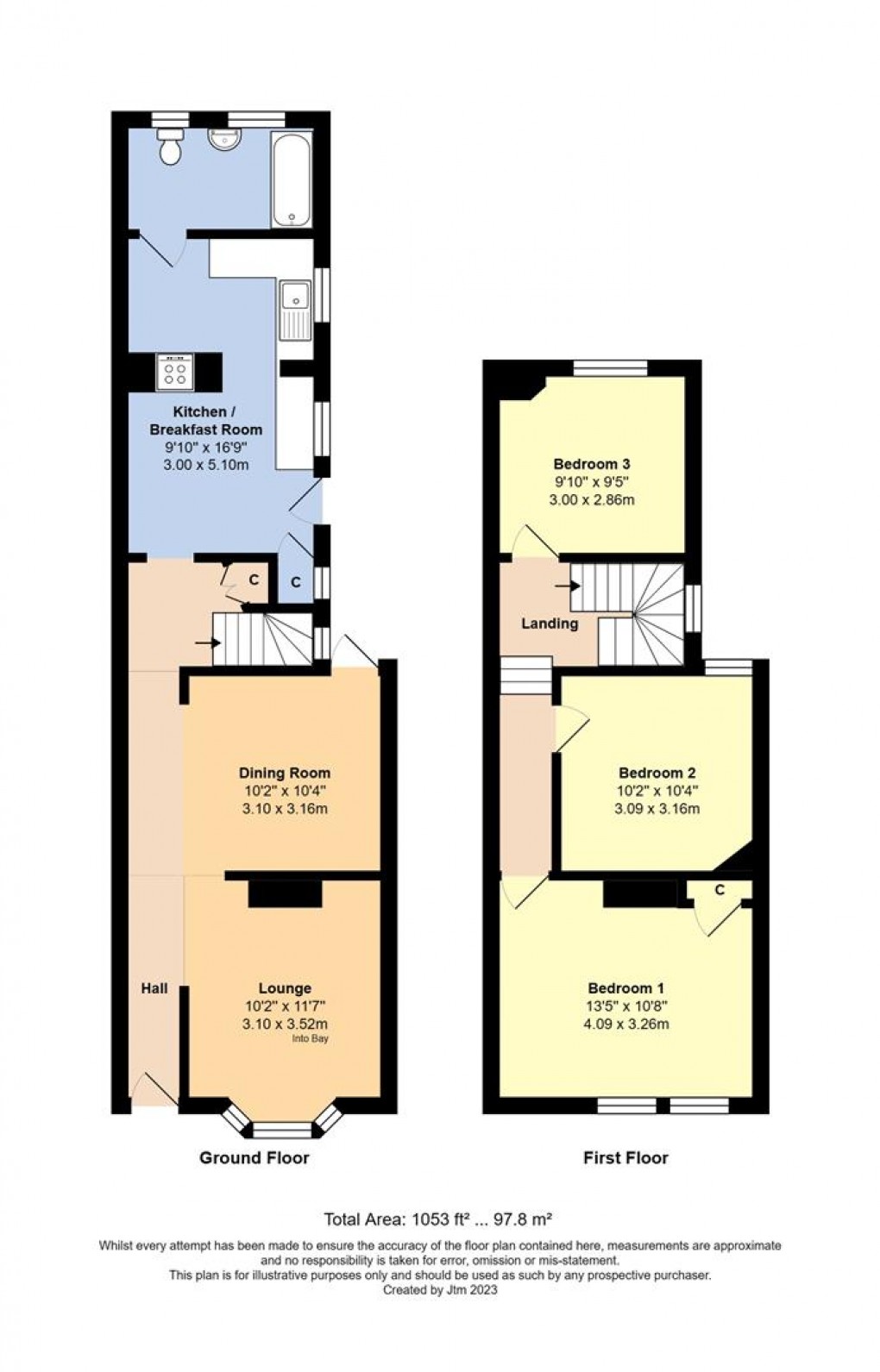 Floorplan for Linden Road, Littlehampton