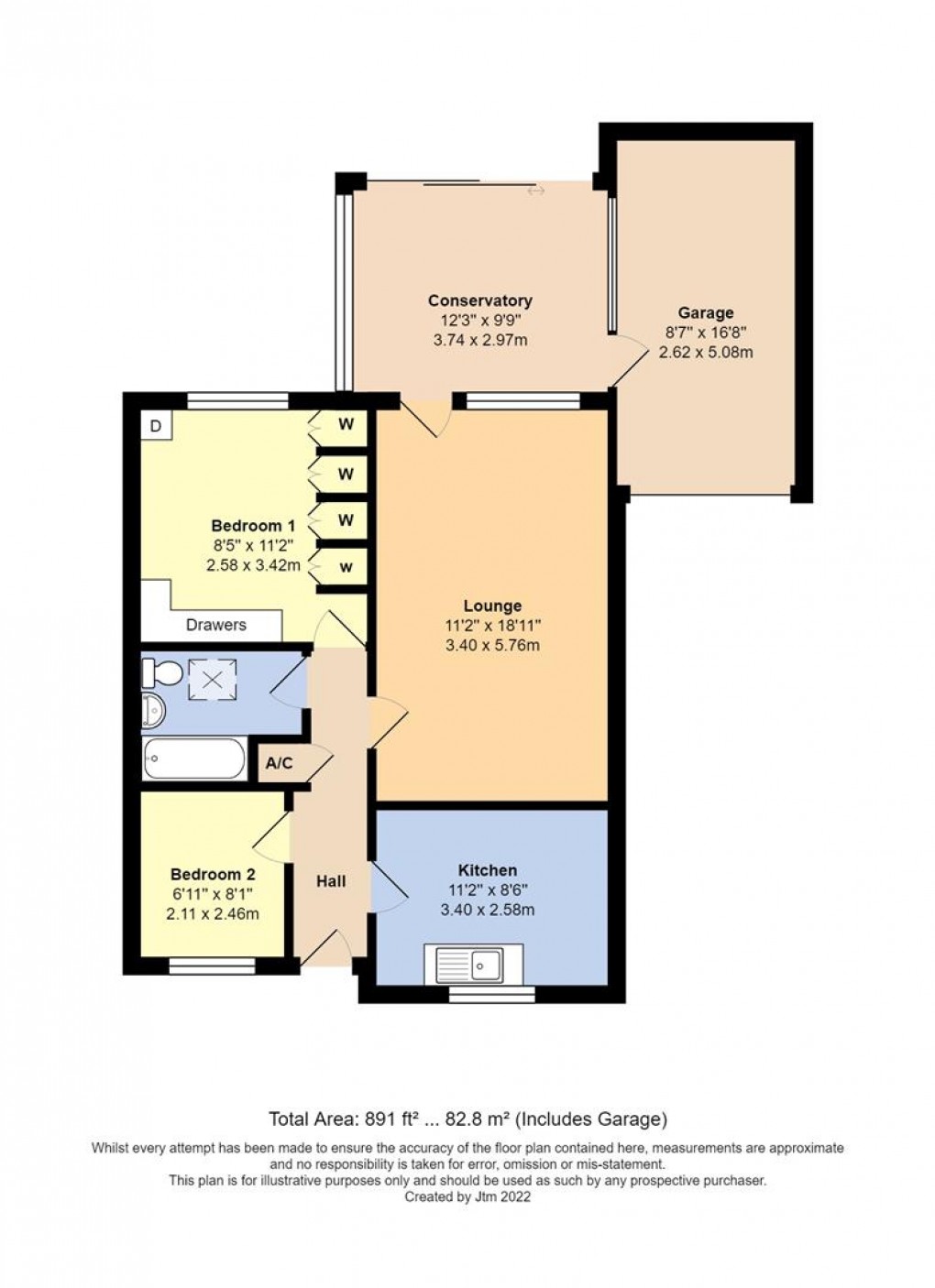 Floorplan for Johnson Way, Ford