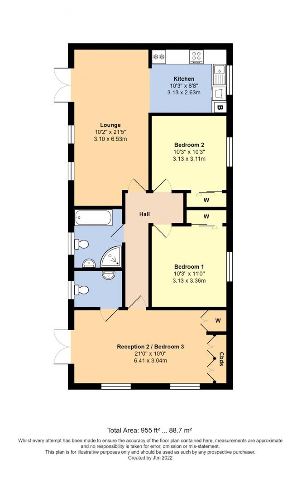 Floorplan for Yapton Road, Littlehampton