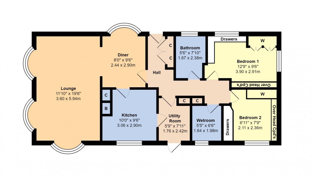 Floorplan for Climping Park, Bognor Road, Climping
