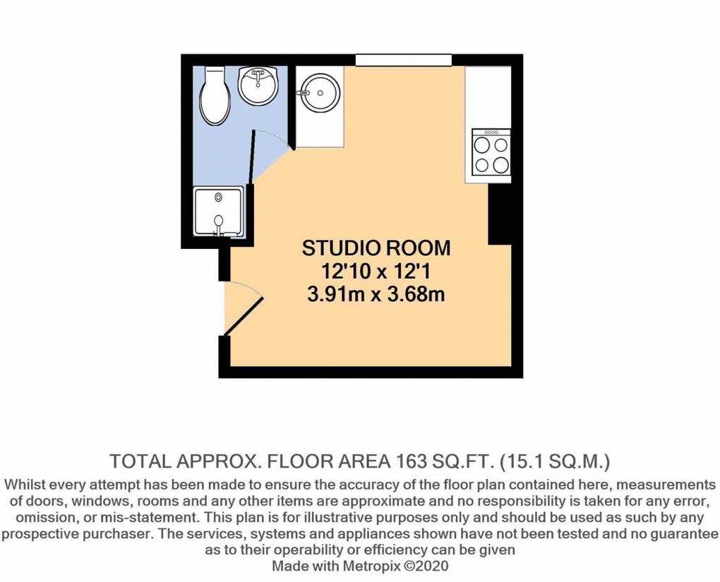 Floorplan for Norfolk Road, Littlehampton