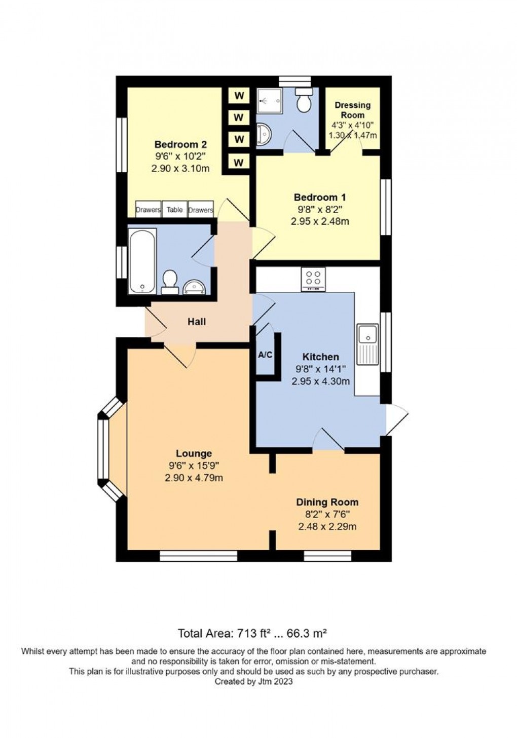 Floorplan for Shripney Road, Bognor Regis