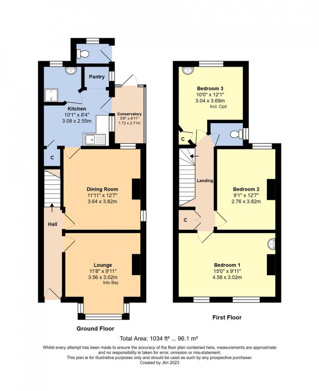 Floorplan for Lyminster Road, Wick, Littlehampton