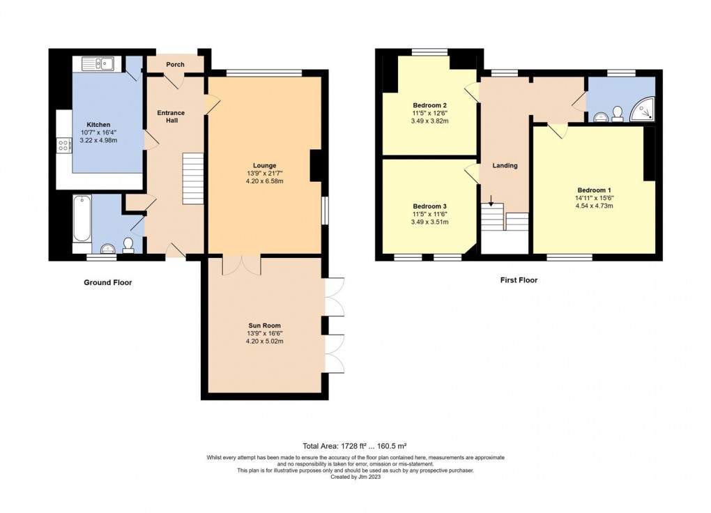 Floorplan for New Place Farm, Arundel Road Angmering