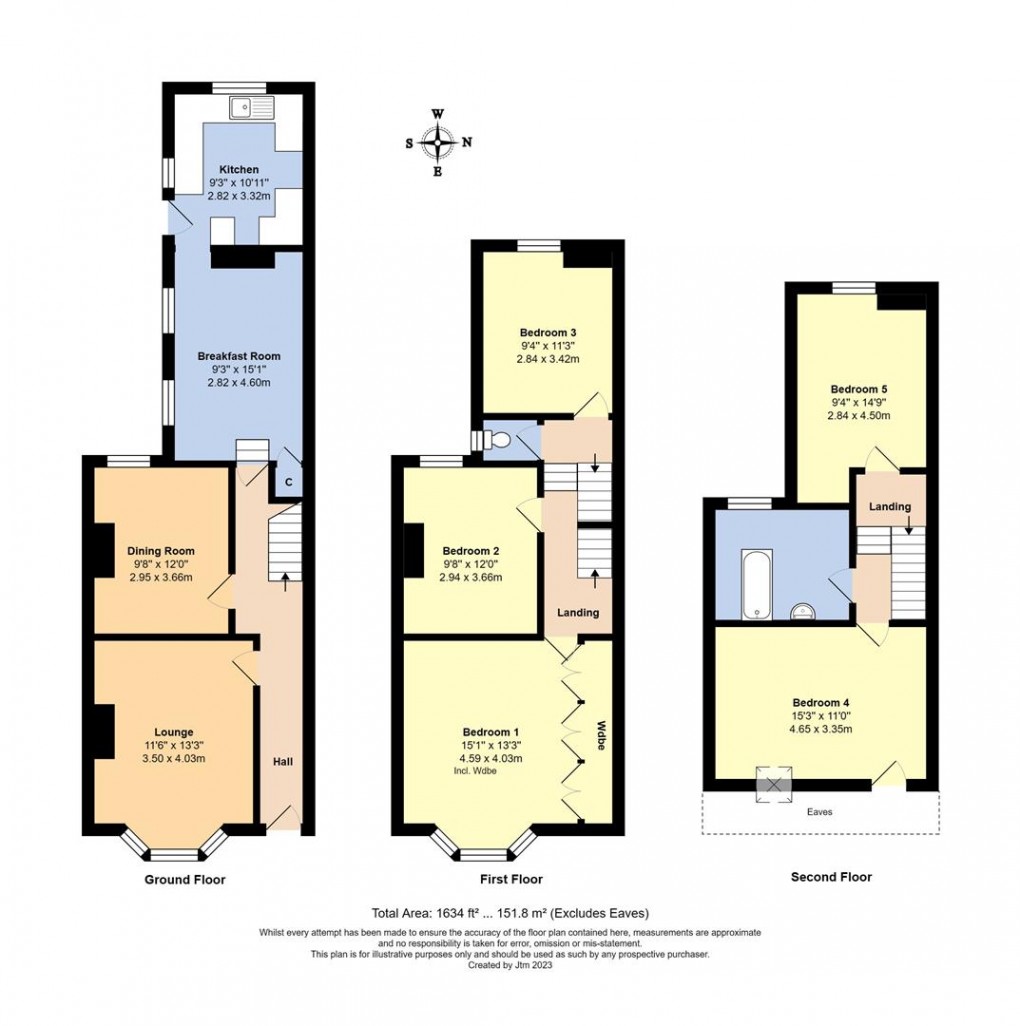 Floorplan for Bayford Road, Littlehampton