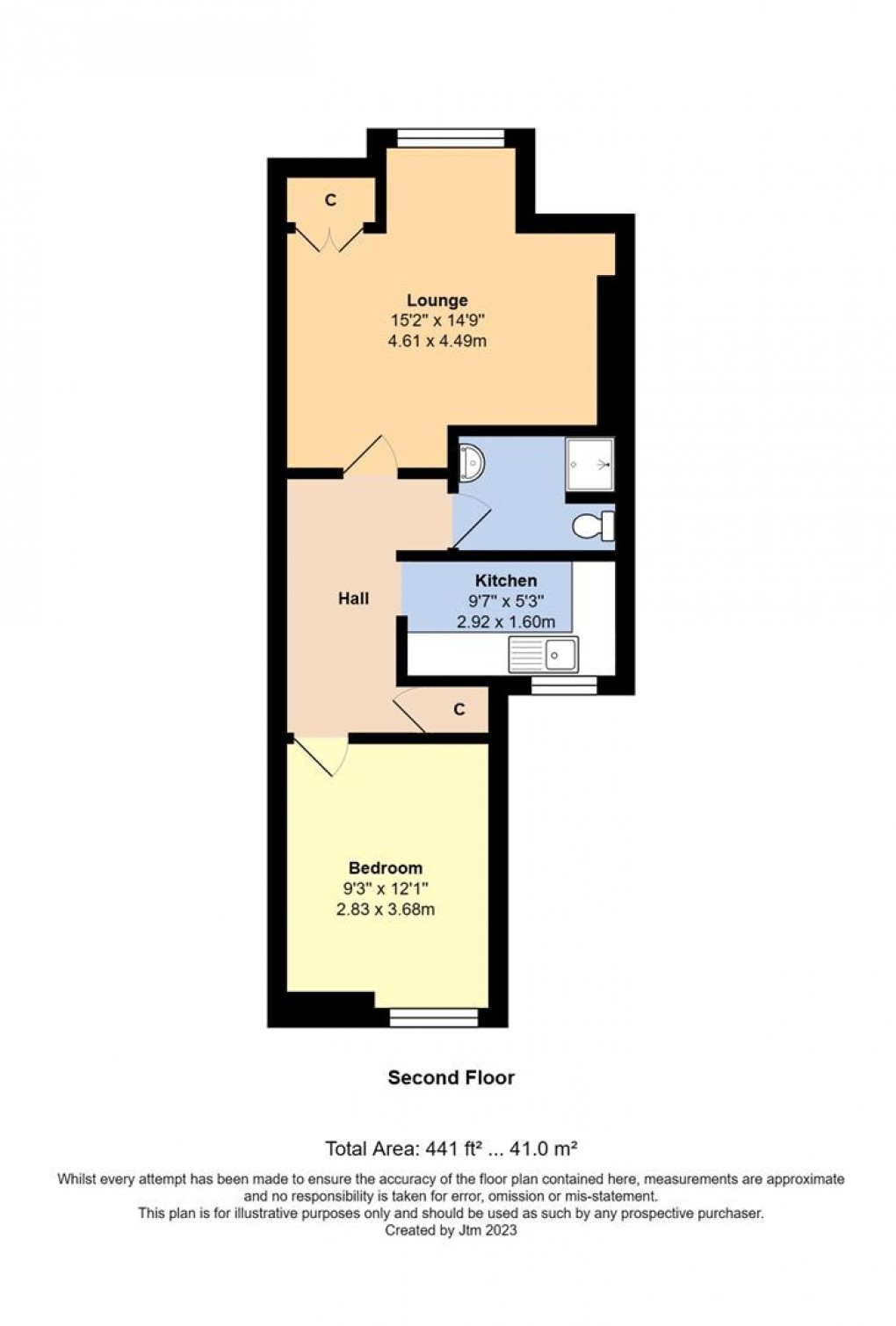 Floorplan for Bayford Road, Littlehampton