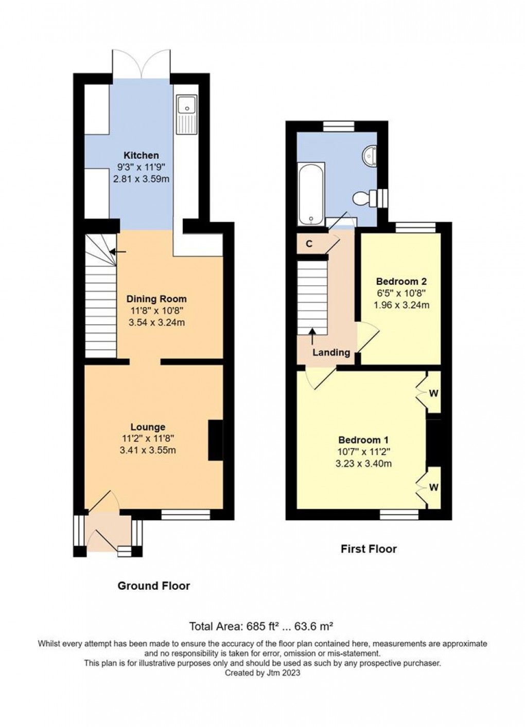 Floorplan for Wick Street, Wick, Littlehampton