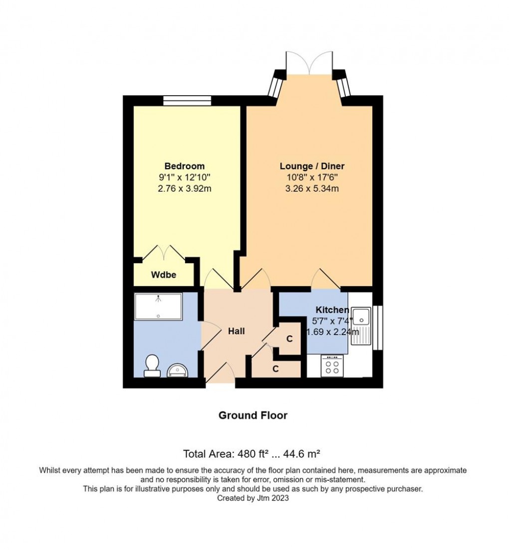 Floorplan for Goda Road, Littlehampton