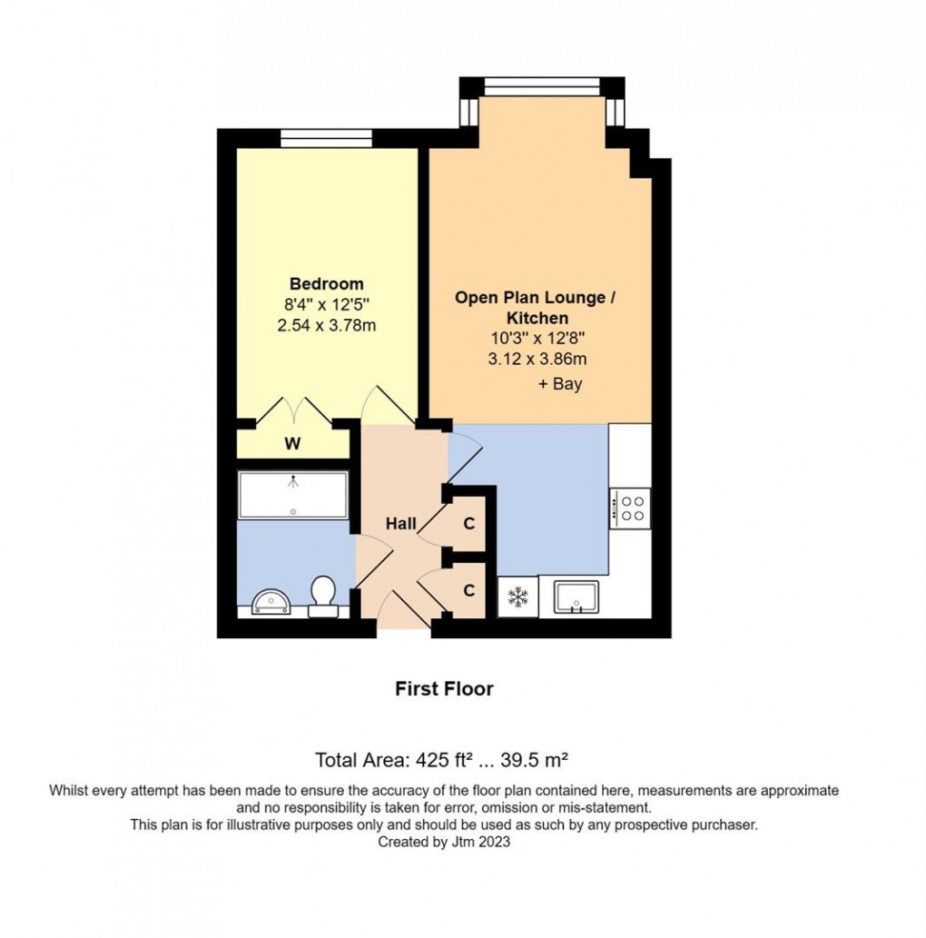 Floorplan for Fitzalan Road, Littlehampton