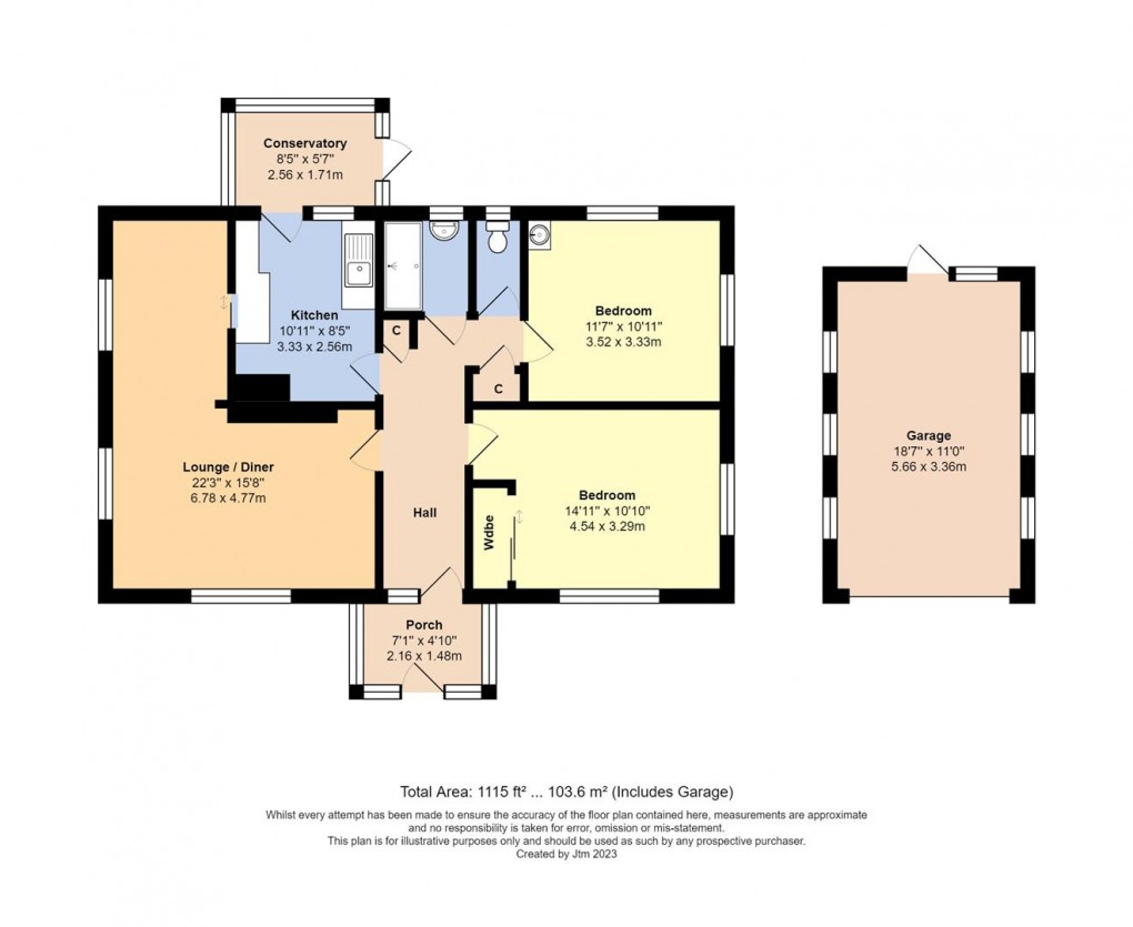 Floorplan for Templesheen Road, Bognor Regis