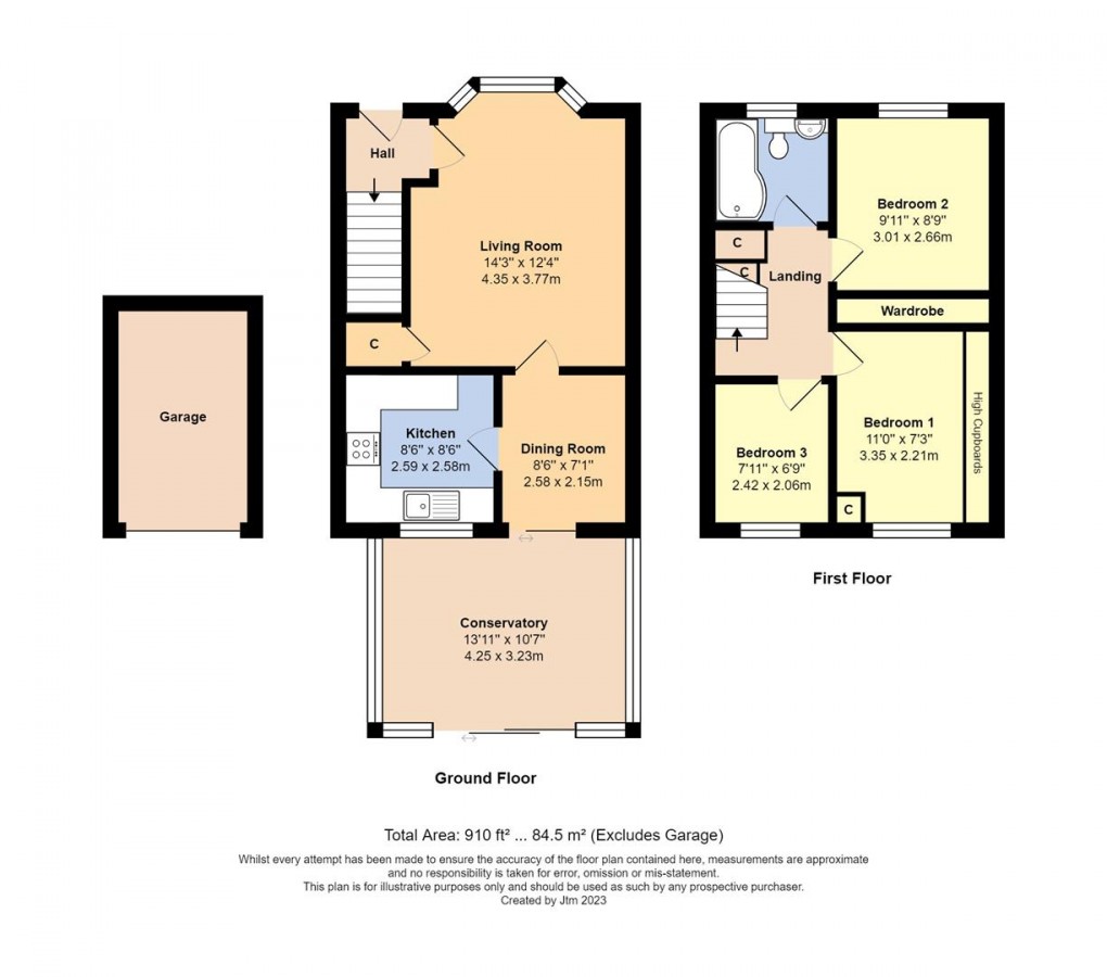 Floorplan for Rosemead, Littlehampton