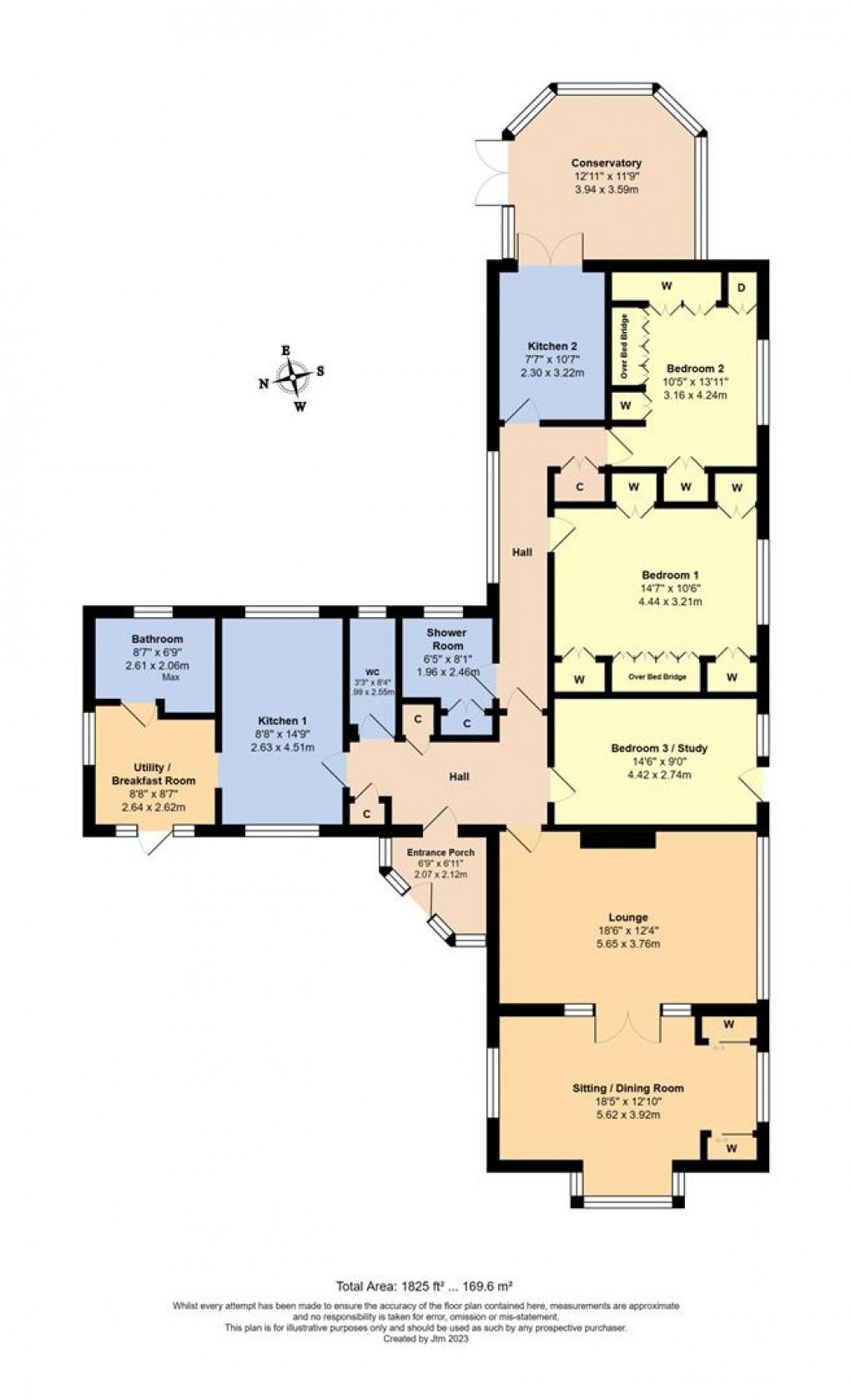 Floorplan for The Avenals, Angmering