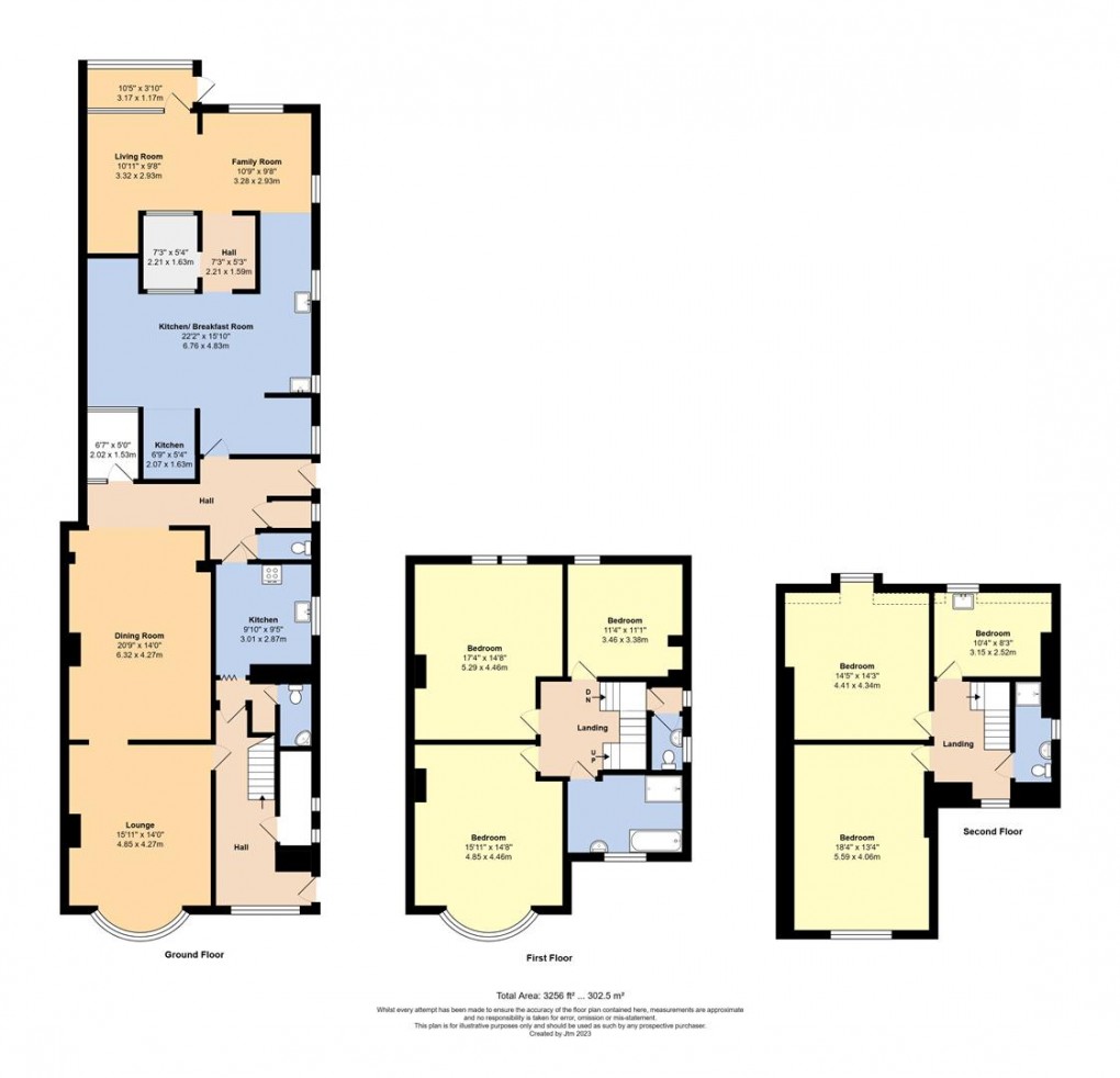 Floorplan for Norfolk Road, Littlehampton