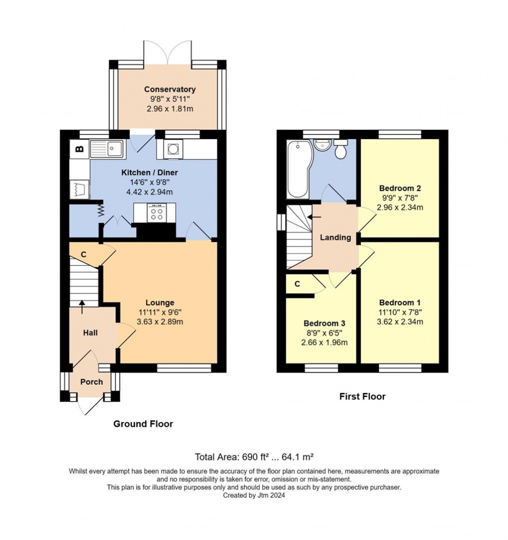 Floorplan for Sussex Street, Wick, Littlehampton