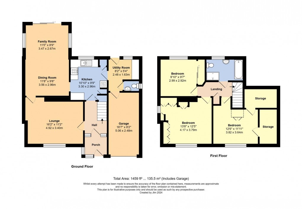 Floorplan for Harsfold Road, Rustington