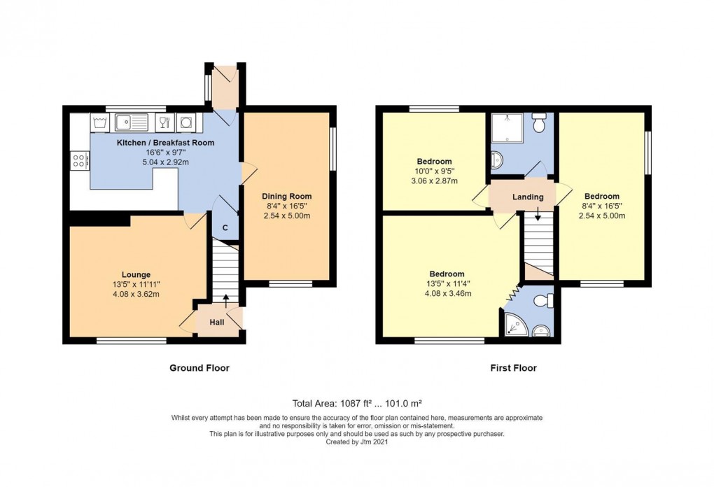 Floorplan for Rodney Crescent, Ford, Arundel