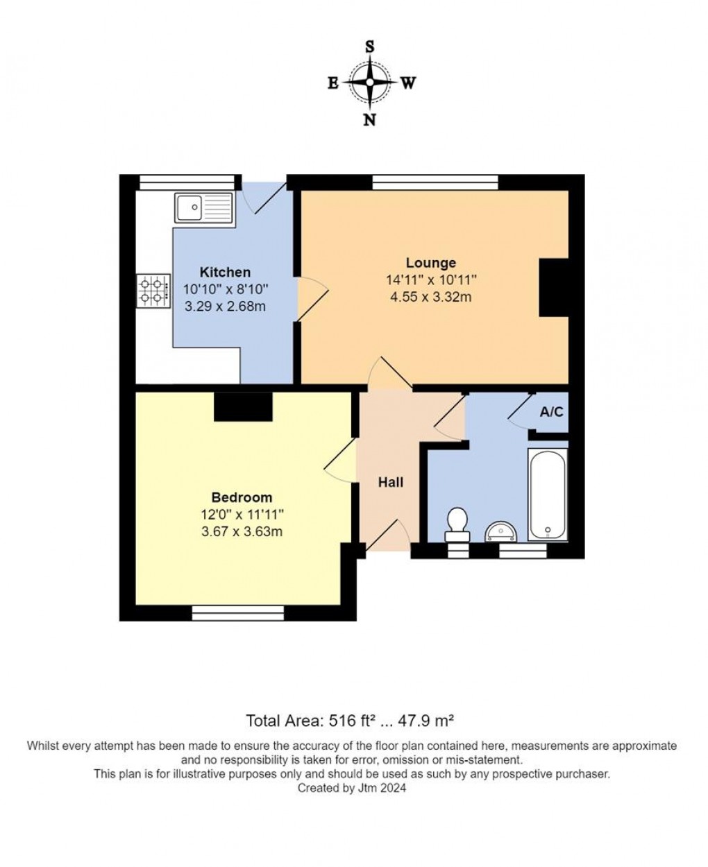 Floorplan for Belyngham Crescent, Wick, Littlehampton