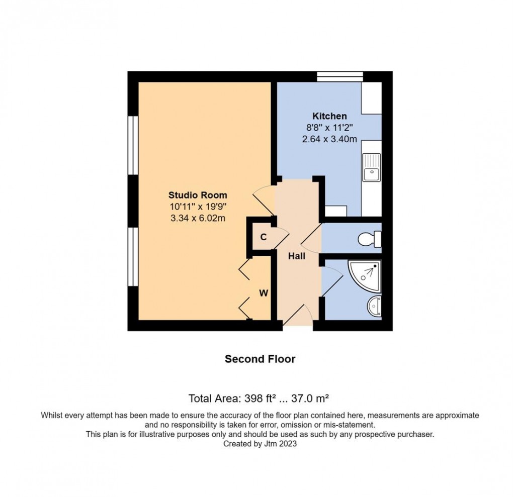 Floorplan for St. Winefrides Road, Littlehampton