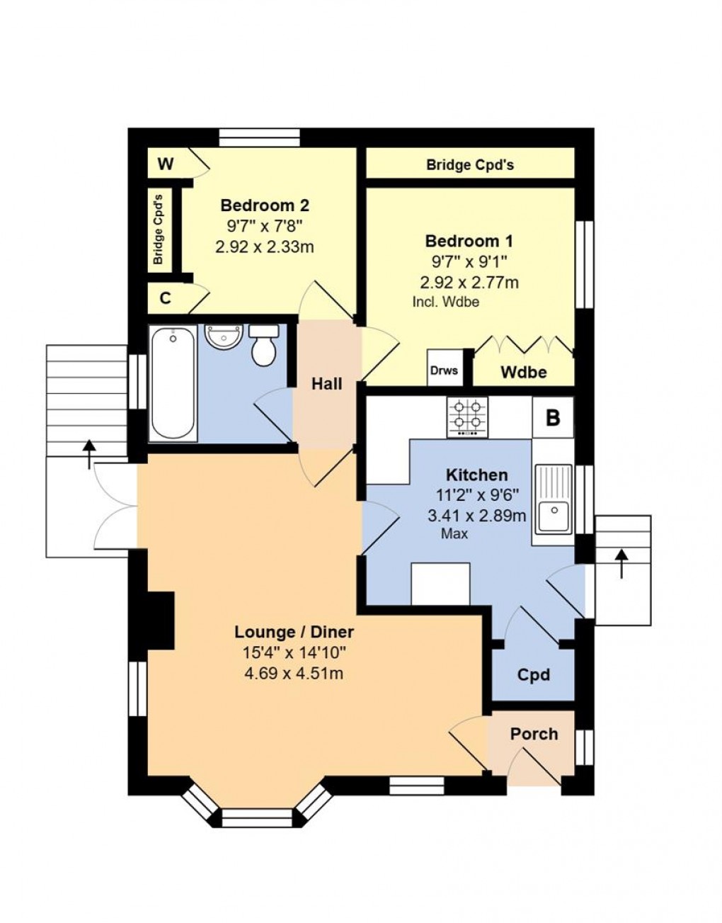 Floorplan for Main Road, Yapton, Arundel