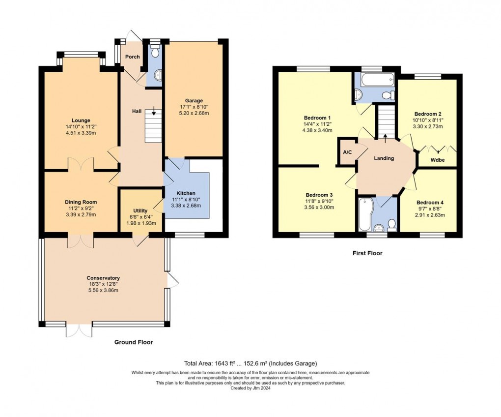 Floorplan for Sunflower Close, Littlehampton