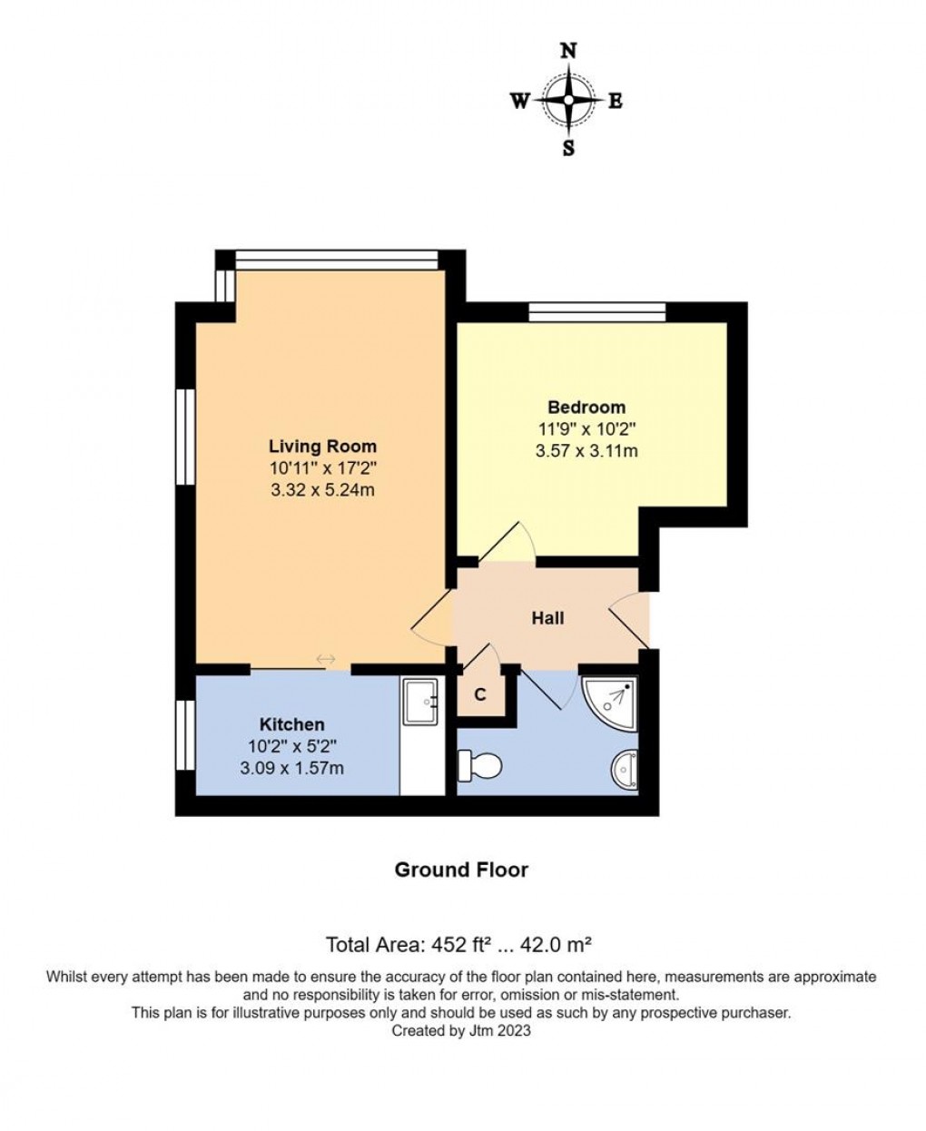 Floorplan for Fitzalan Road, Littlehampton