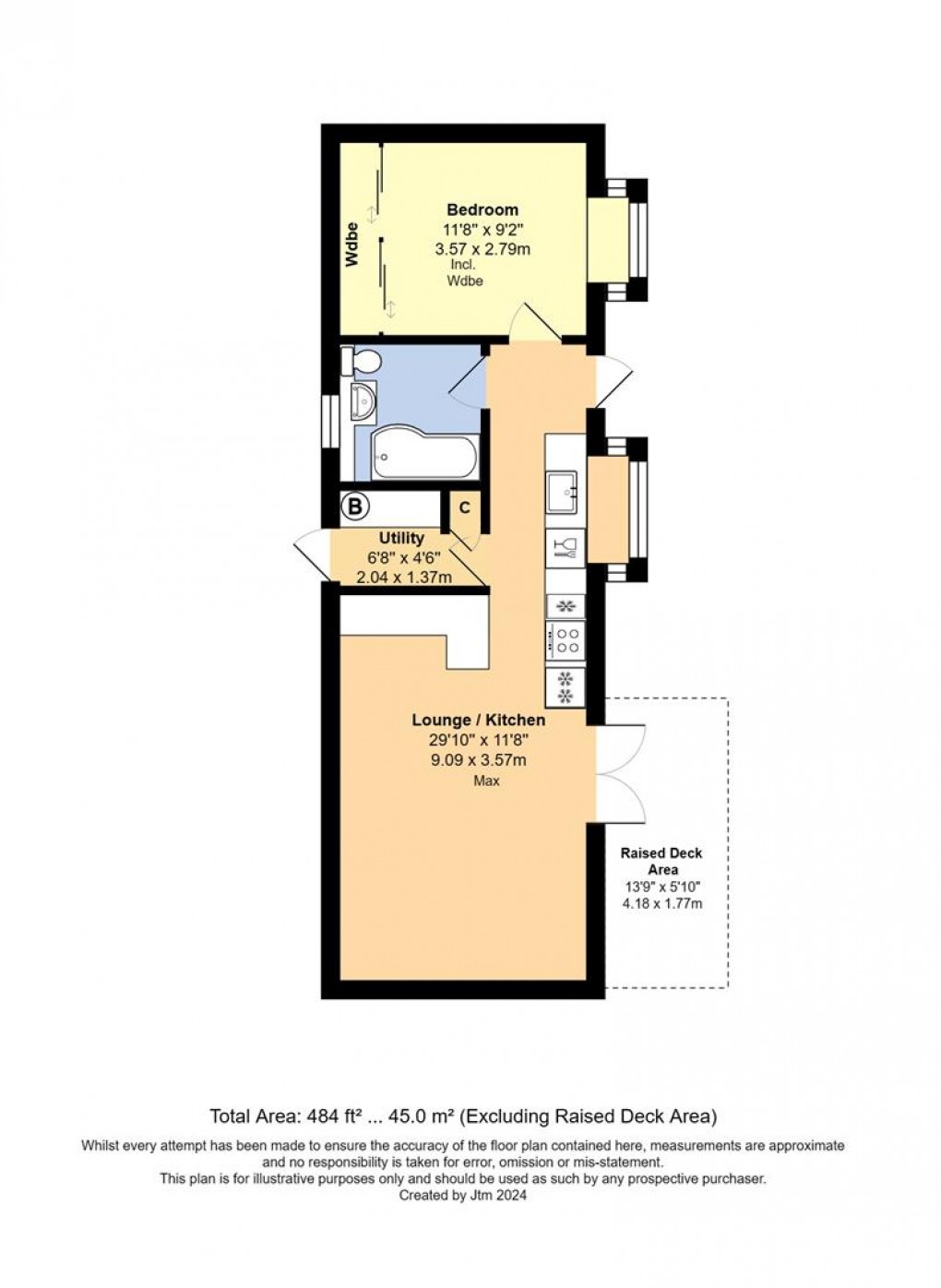 Floorplan for Hook Lane, Aldingbourne, Chichester