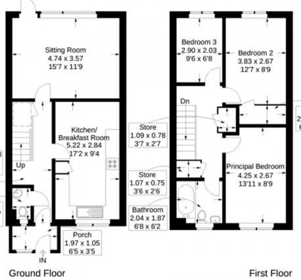 Floorplan for Loveys Road, Yapton