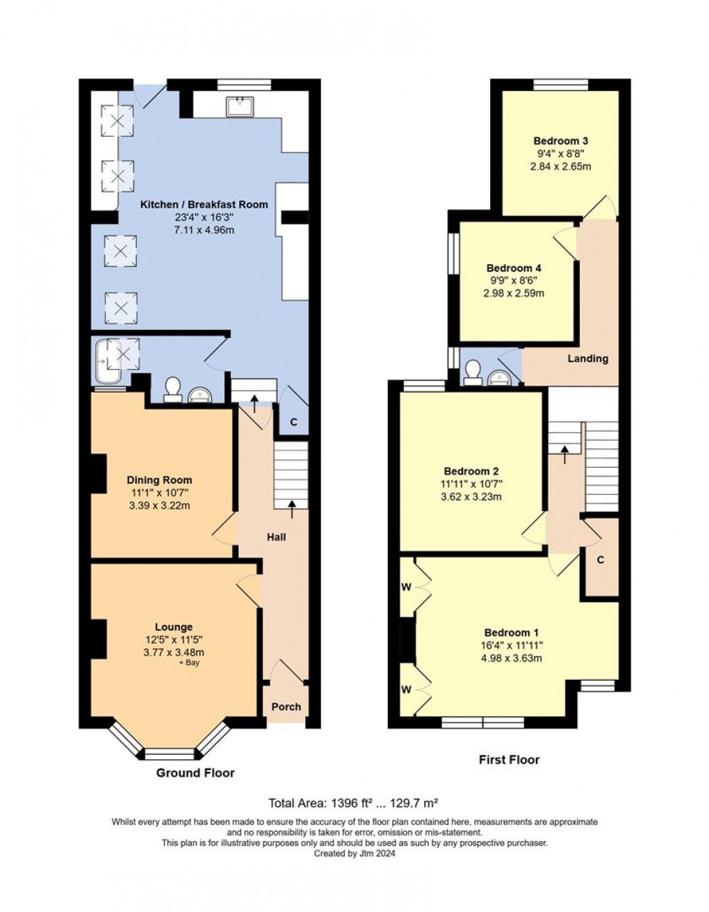 Floorplan for Littlehampton, West Sussex