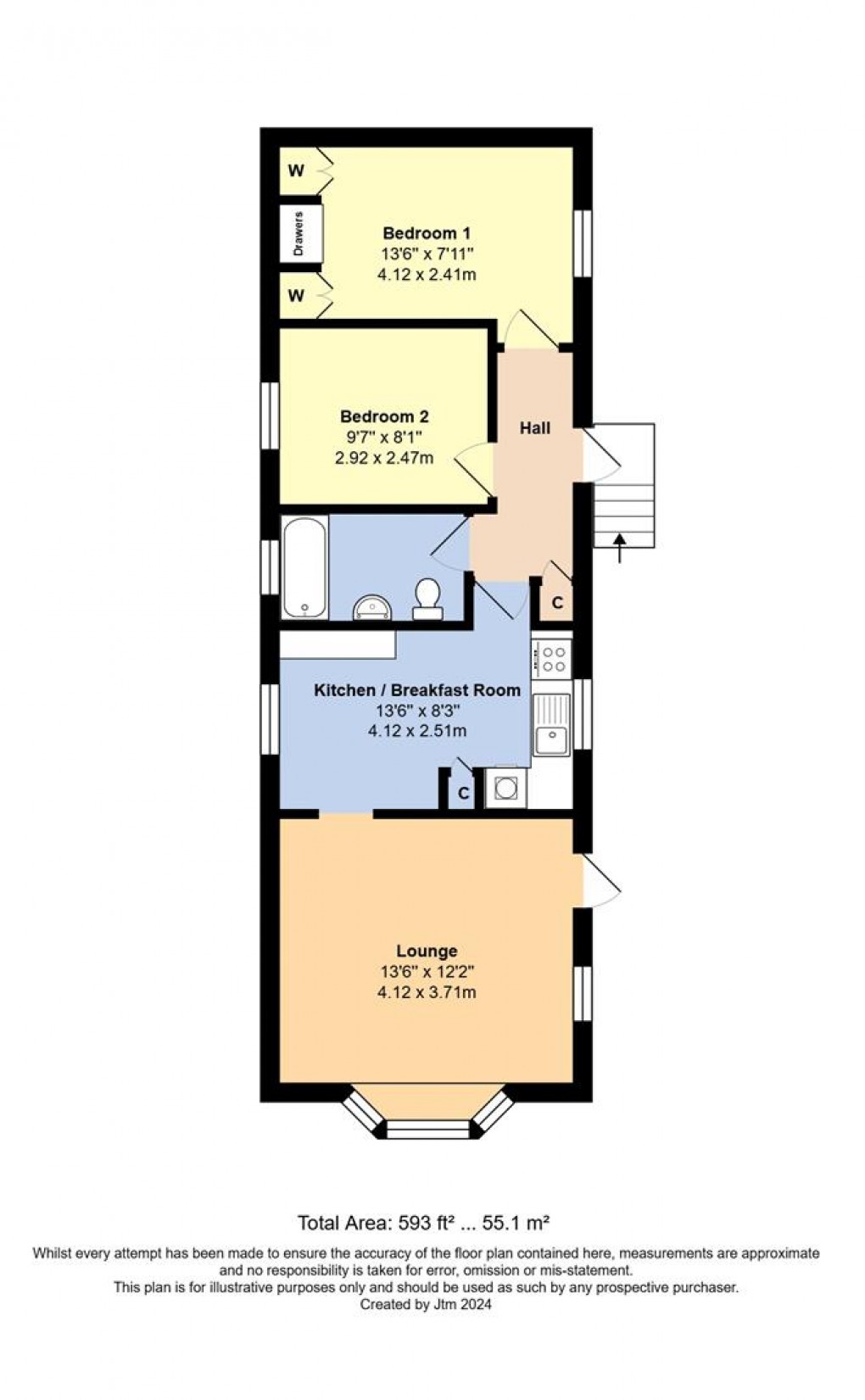 Floorplan for Shripney Road, Bognor Regis