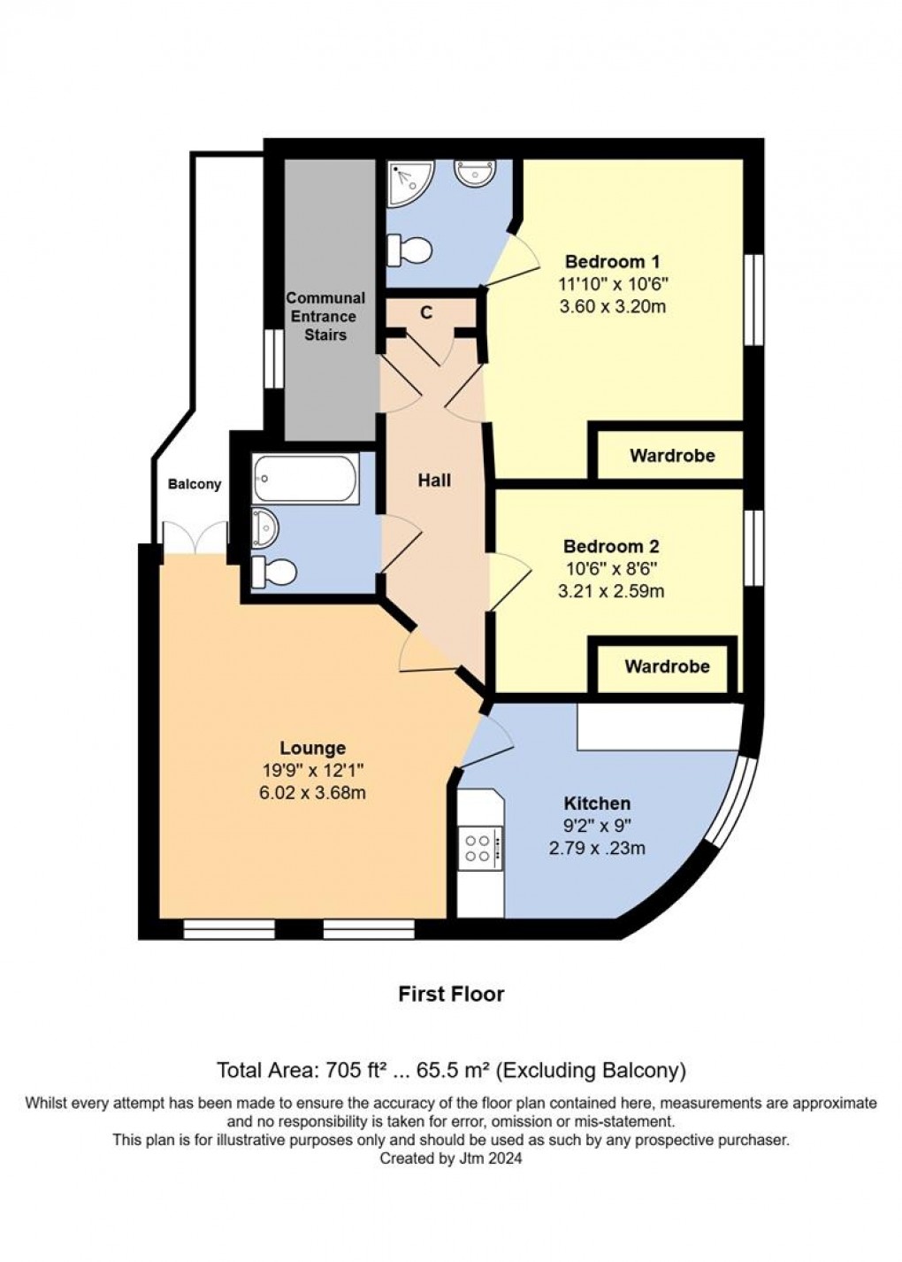 Floorplan for River Road, Littlehampton