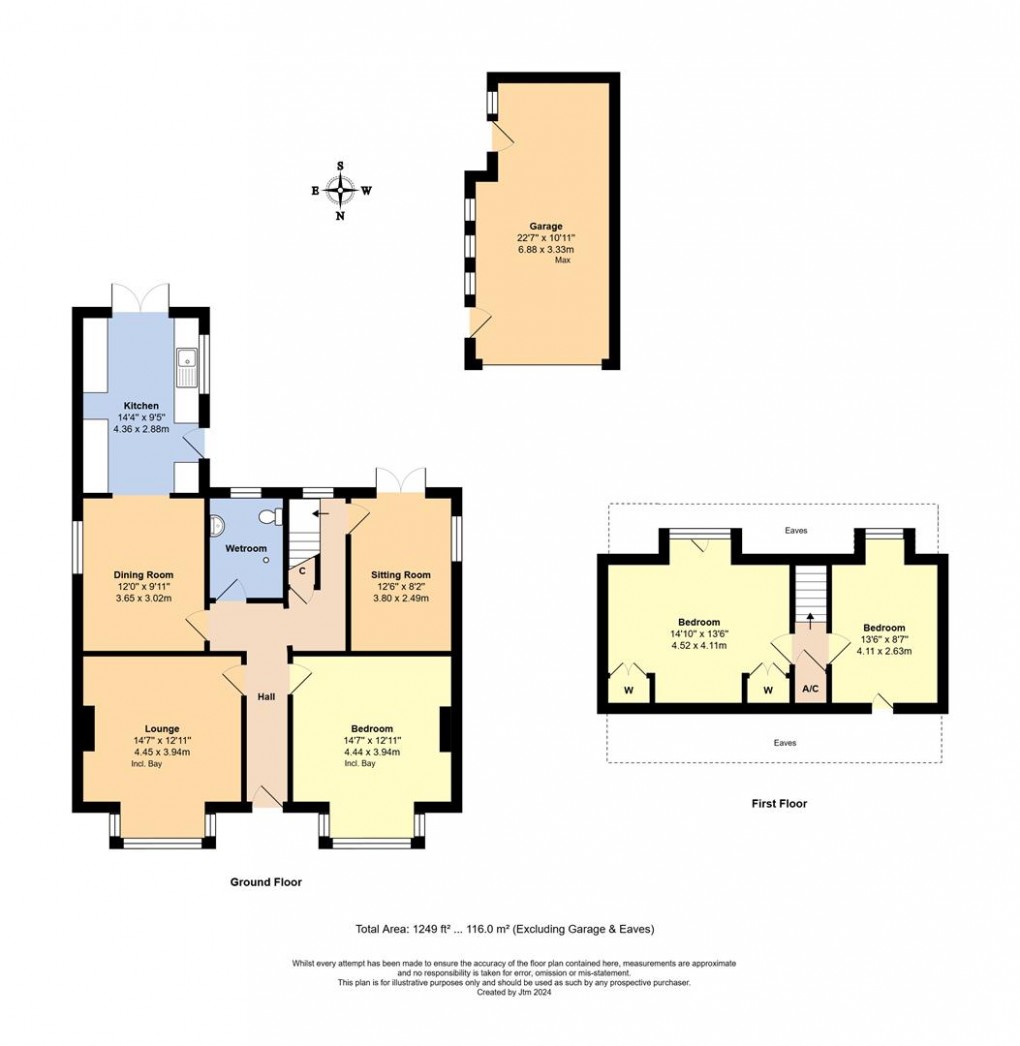 Floorplan for Worthing Road, Wick, Littlehampton