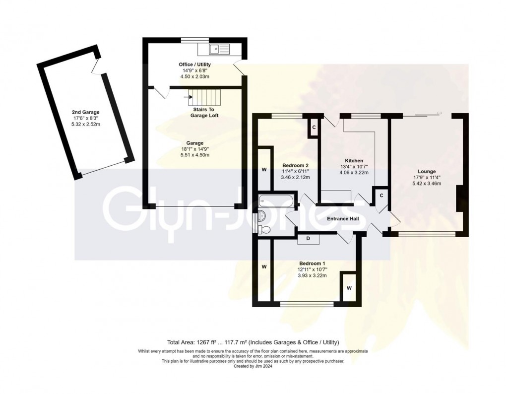 Floorplan for Parham Close, Littlehampton