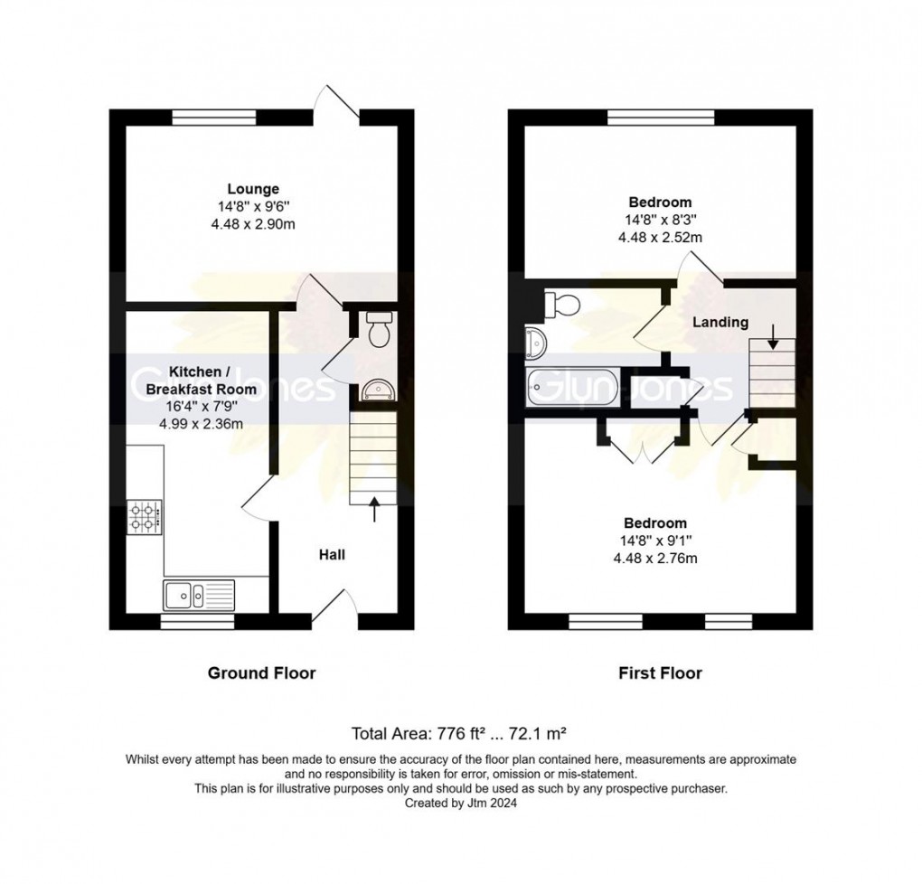 Floorplan for Hinchliff Drive, Wick, Littlehampton