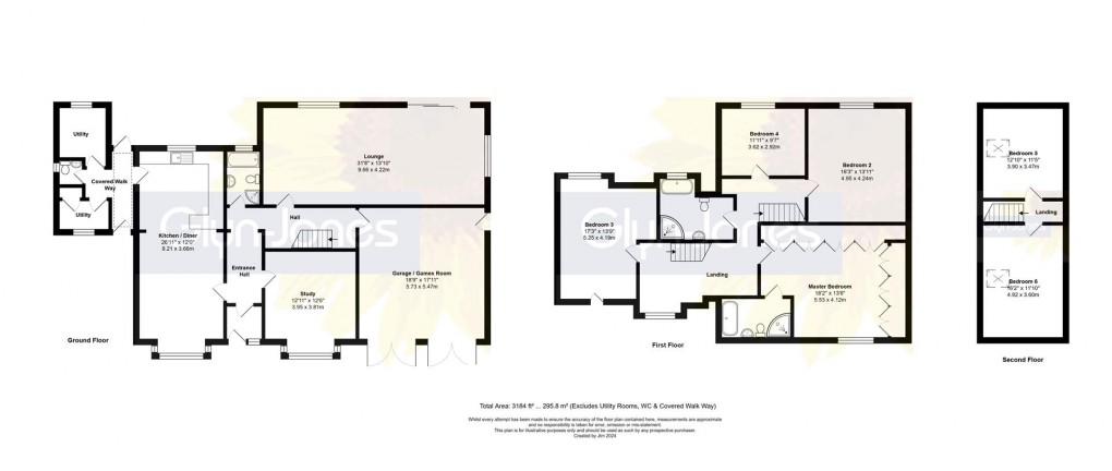 Floorplan for Bushby Avenue, Rustington