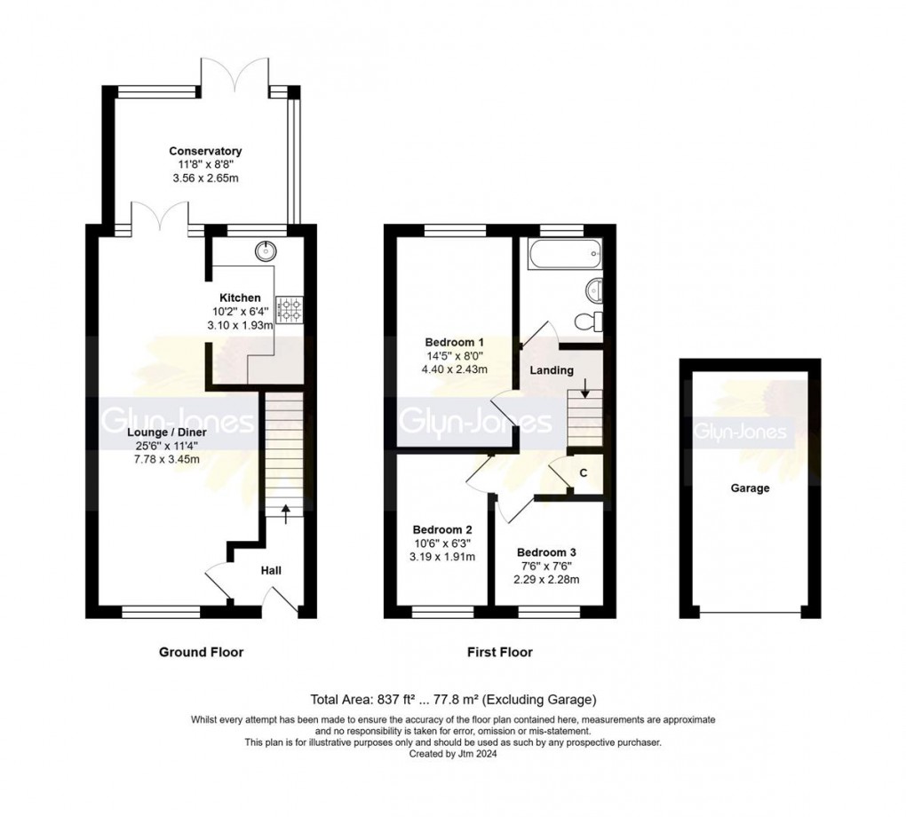 Floorplan for Colebrook Road, Wick, Littlehampton