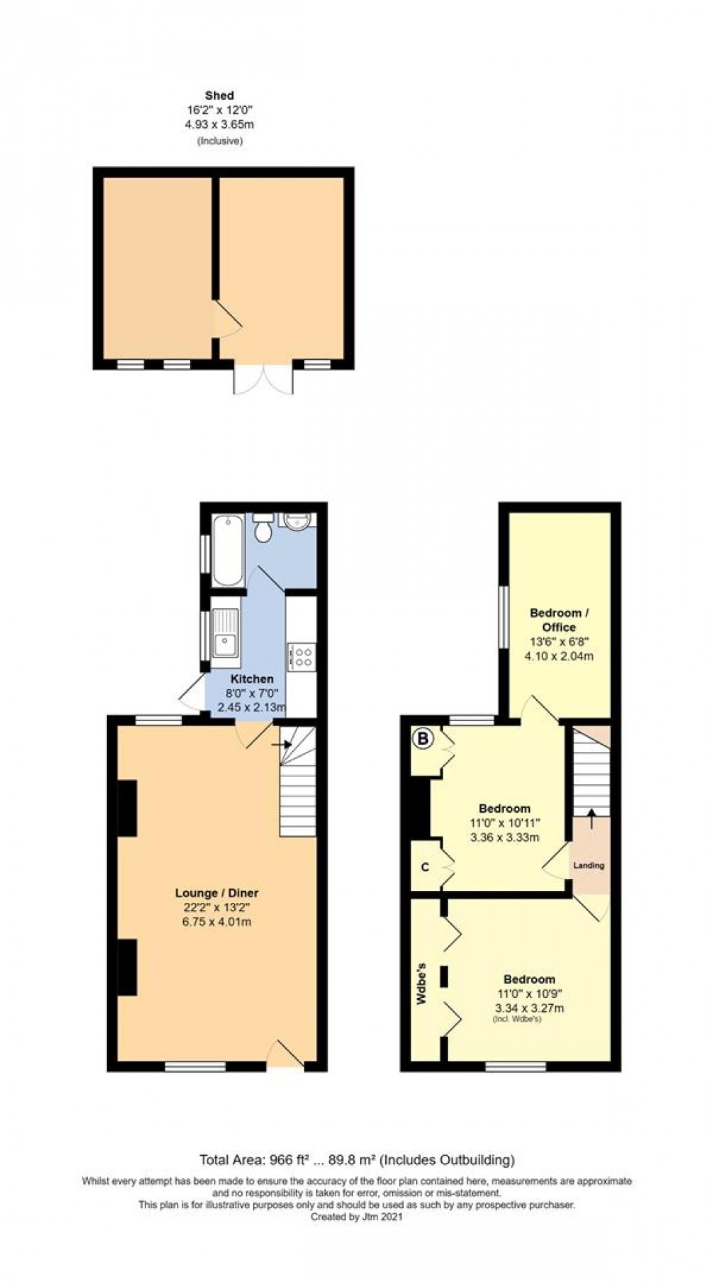 Floorplan for Beaconsfield Road, Littlehampton