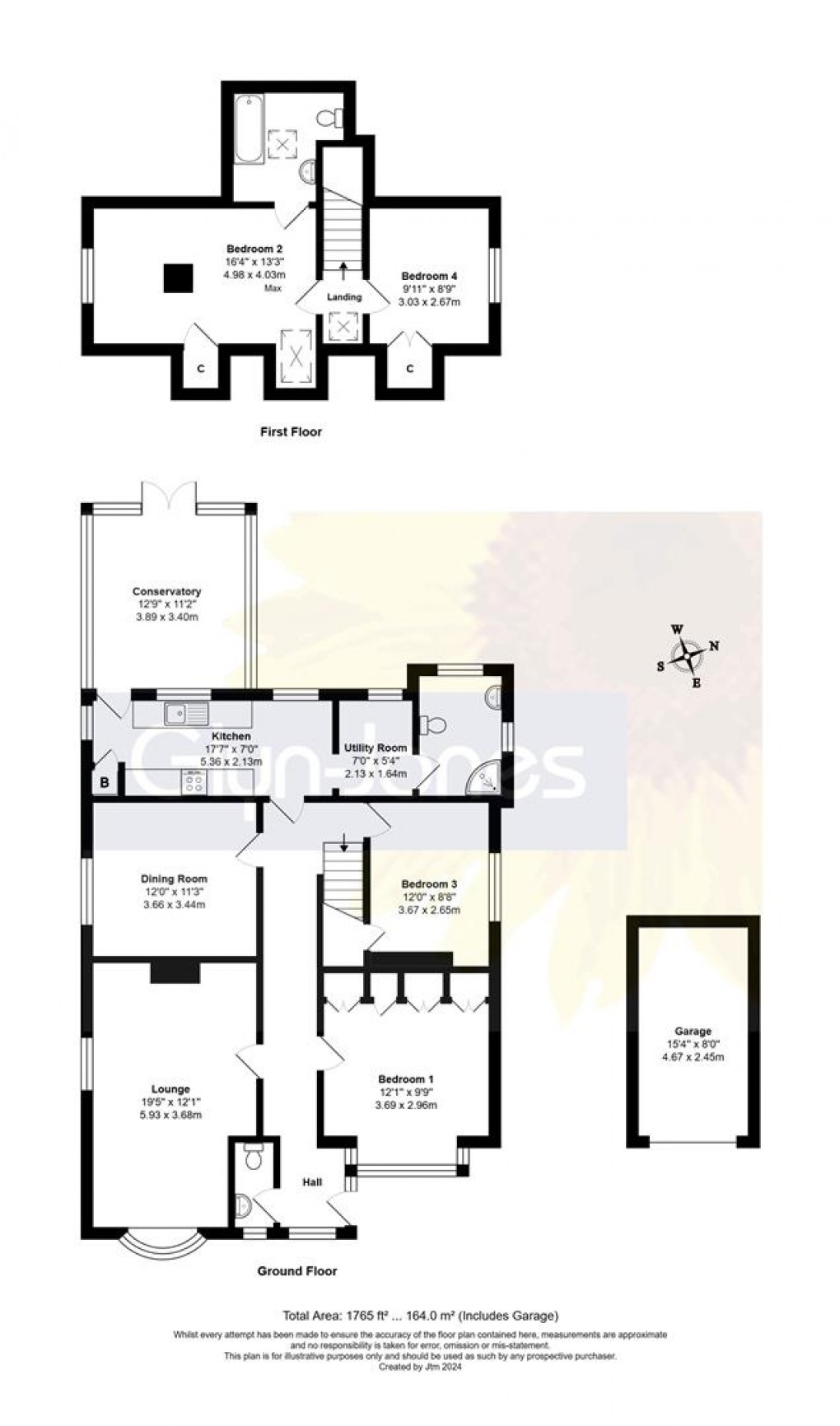 Floorplan for Downview Road, Barnham